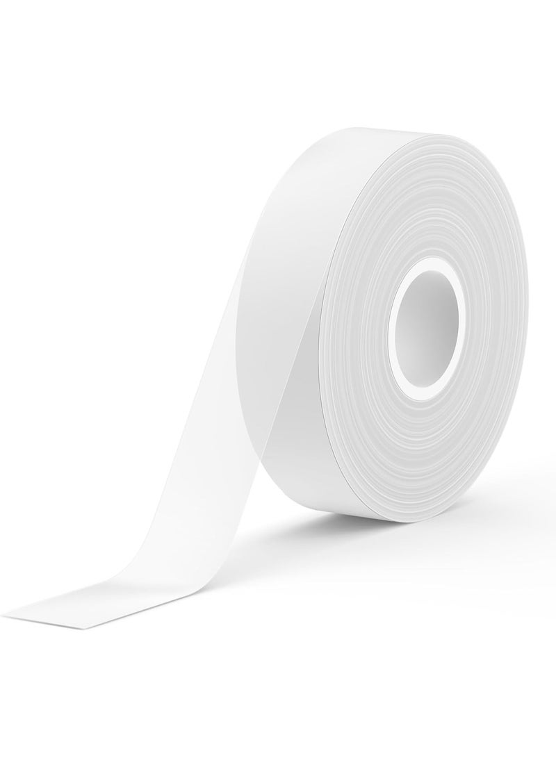 SUPVAN Thermal Label Tape, E10/E16 Labels Paper, Continuous Label Tape 0.59in x 19.68in, Waterproof Labels Suitable for Home, Office, School (Transparent) - Image 1